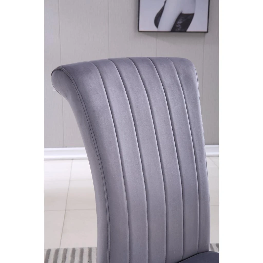 商品Simplie Fun|Seating for Dining in Velvet,价格¥5342,第2张图片详细描述