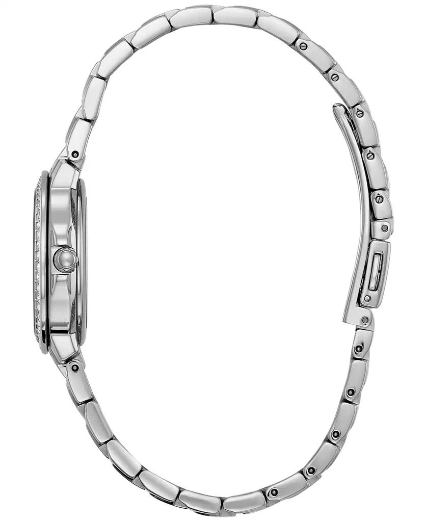 商品Citizen|Women's Eco-Drive Crystal Accent Stainless Steel Bracelet Watch 28mm EW2340-58A,价格¥2430,第2张图片详细描述