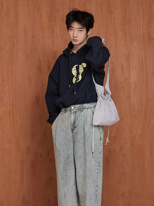 商品GAC|Quilted Apron Bag _ Grey,价格¥469,第3张图片详细描述