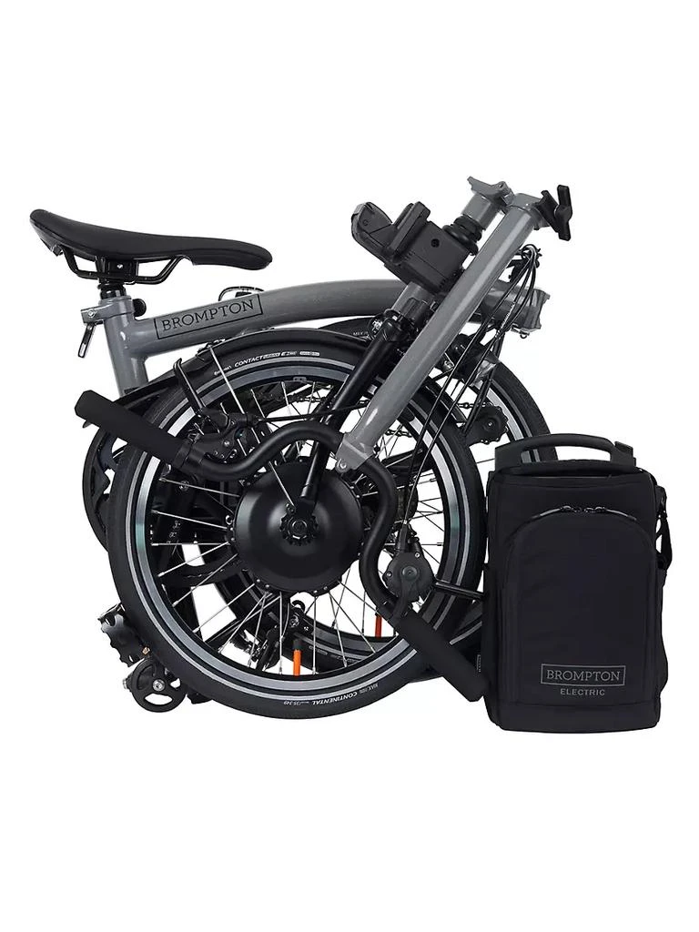 商品Brompton Bikes|Electric P Line Superlight 4 Speed H Handlebar,价格¥35249,第1张图片