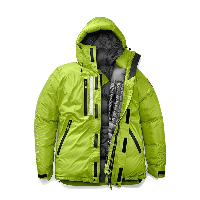 商品Canada Goose|【现货】加拿大鹅 Skreslet系列 男士绿色连帽派克大衣,价格¥12631,第1张图片