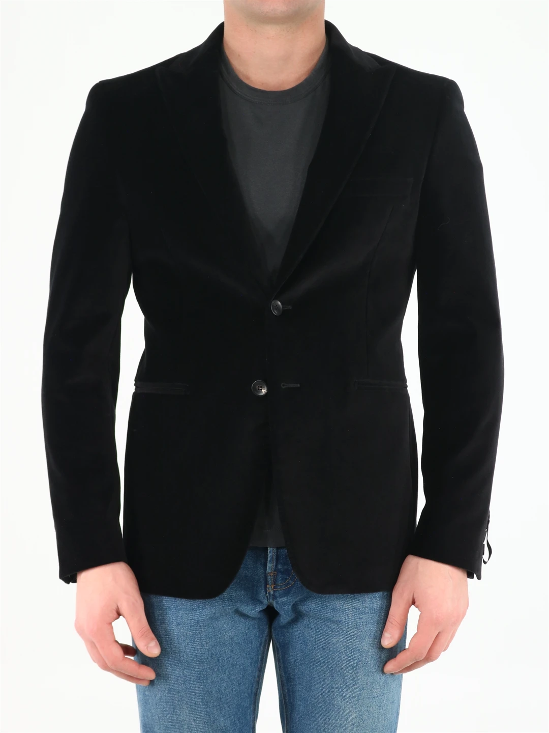 商品【商品预售7天】 TONELLO|TONELLO 男士西服 01G461Y7084U990 黑色,价格¥2601,第1张图片