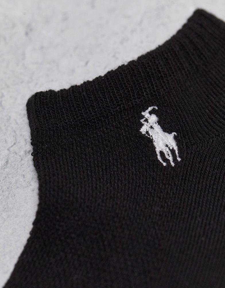 商品Ralph Lauren|Polo Ralph Lauren 6 pack logo socks in multi,价格¥286,第4张图片详细描述