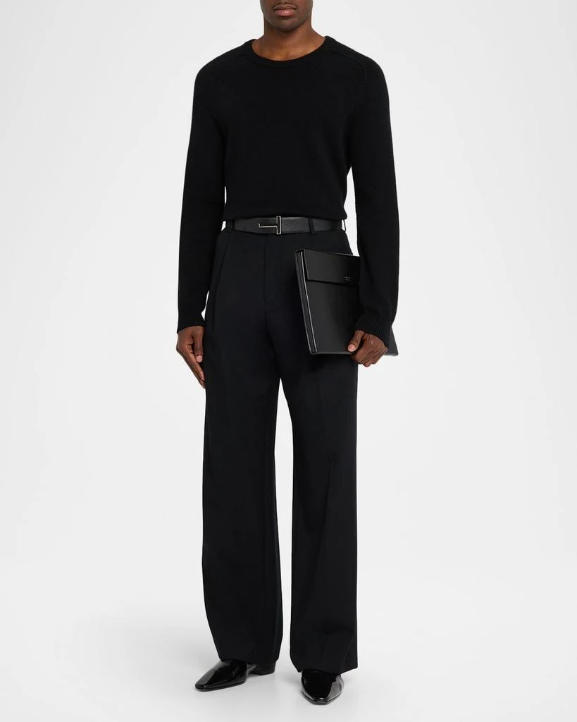 商品Tom Ford|Men's Full-Grain Leather Portfolio Pouch,价格¥12166,第5张图片详细描述