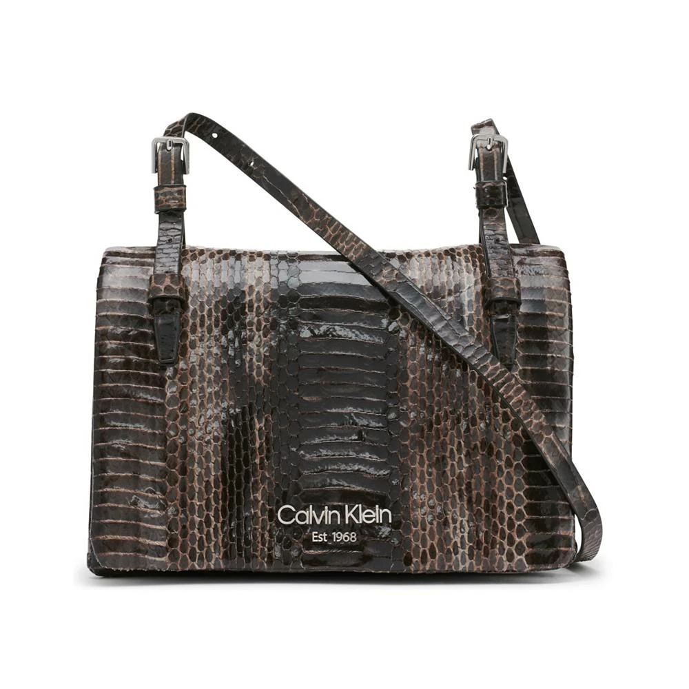 商品Calvin Klein|Women’s Penny Flap Adjustable Crossbody Bag,价格¥472,第1张图片