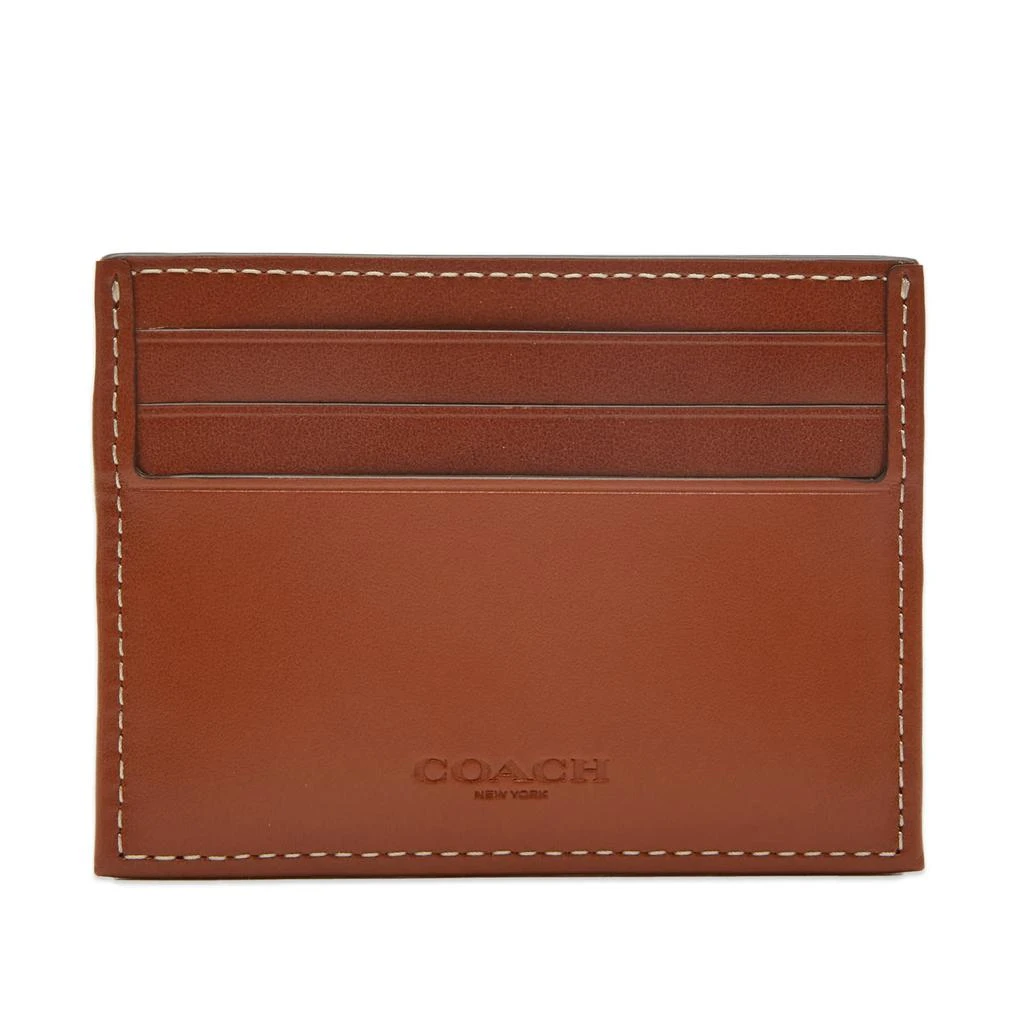 商品Coach|Coach Mini Signature Jacquard Card Holder,价格¥628,第2张图片详细描述