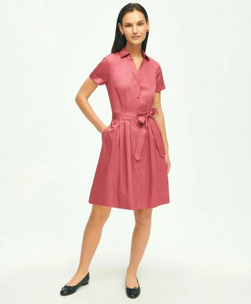 商品Brooks Brothers|Belted Shirt Dress,价格¥815,第1张图片