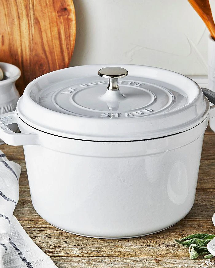 商品Staub|5-Qt. Tall Enameled Cast Iron Cocotte,价格¥1137,第4张图片详细描述