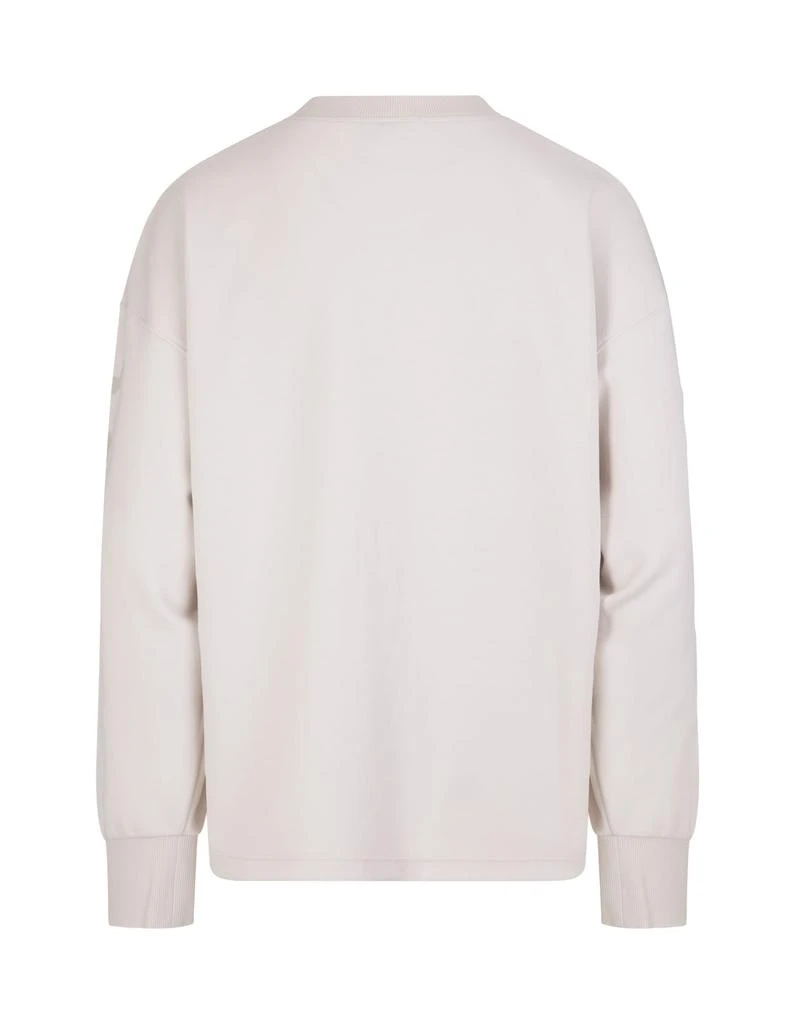 商品Max Mara|'S Max Mara Woman White Eccesso Crew Neck Sweatshirt,价格¥1430,第2张图片详细描述