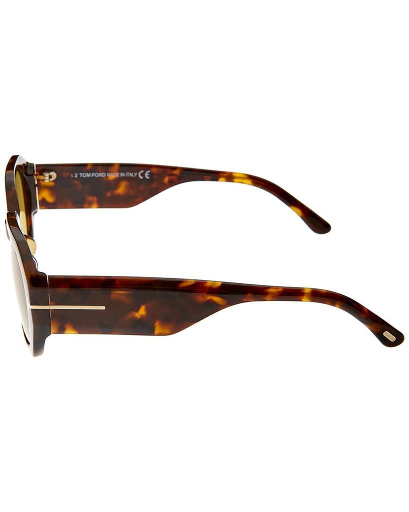 商品Tom Ford|Tom Ford Women's Raquel 56mm Polarized Sunglasses,价格¥976,第4张图片详细描述