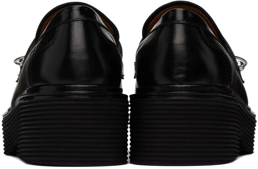 商品Marni|Black Piercing Loafers,价格¥4373,第2张图片详细描述