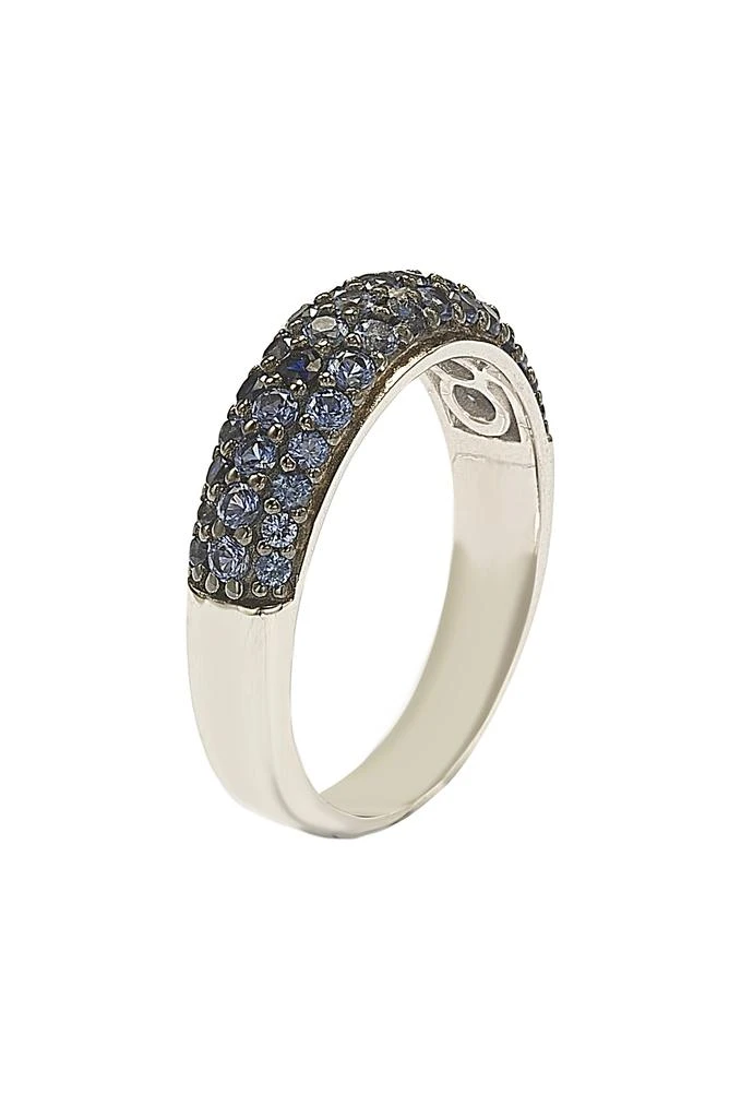 商品Suzy Levian|Sterling Silver Sapphire & Diamond Ring,价格¥2588,第3张图片详细描述