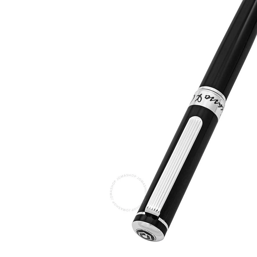 商品Picasso And Co|Rhodium/Black Lacquer Ballpoint Pen PS902BKSB,价格¥514,第2张图片详细描述