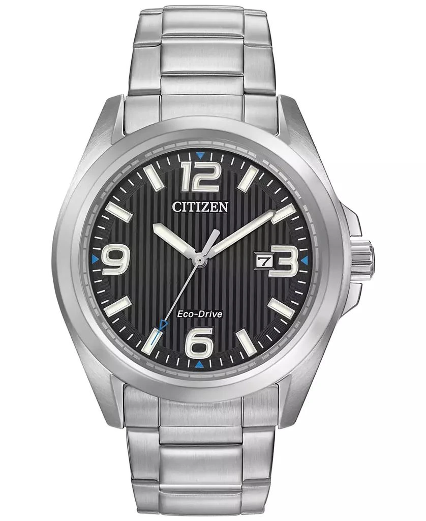 商品Citizen|Men's Eco-Drive Stainless Steel Bracelet Watch 43mm AW1430-86E,价格¥1861,第1张图片