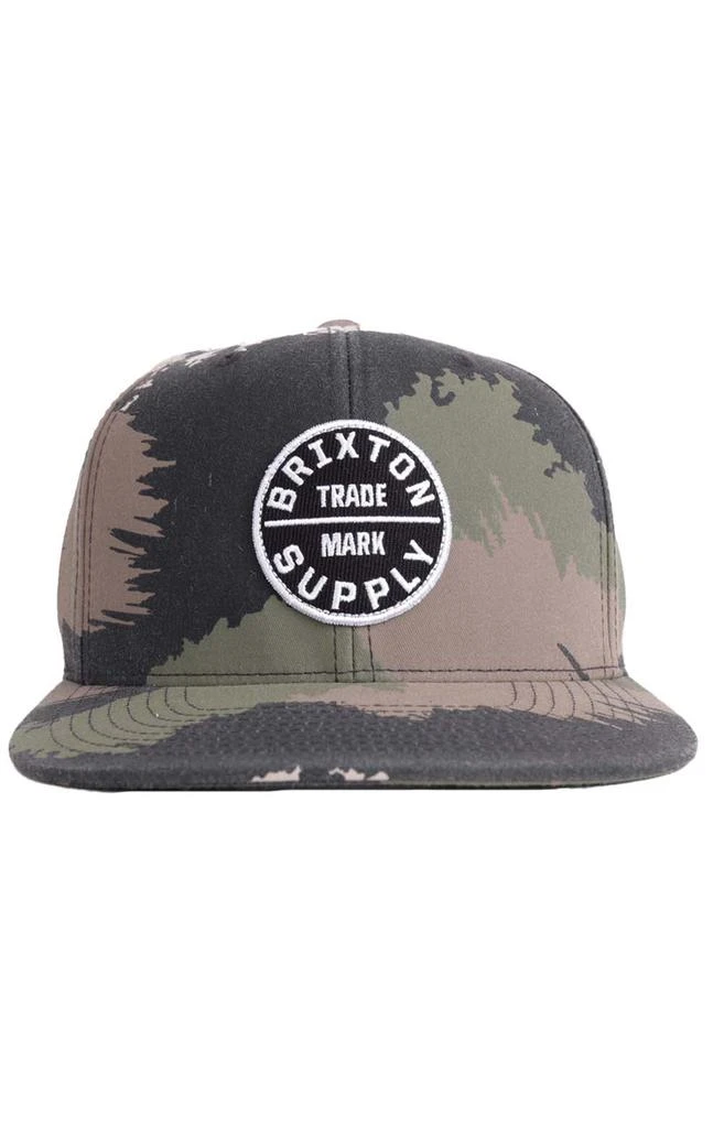 商品Brixton|Oath III Snap-Back Hat - Camo,价格¥150,第2张图片详细描述