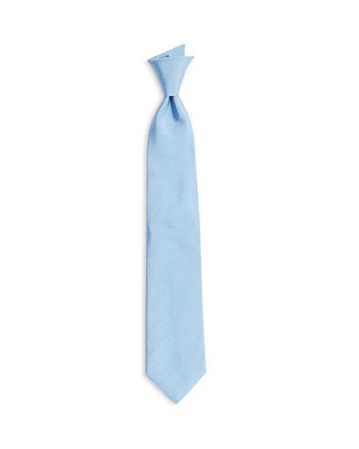 商品Hugo Boss|Micro Dot Silk Skinny Tie,价格¥413-¥550,第4张图片详细描述