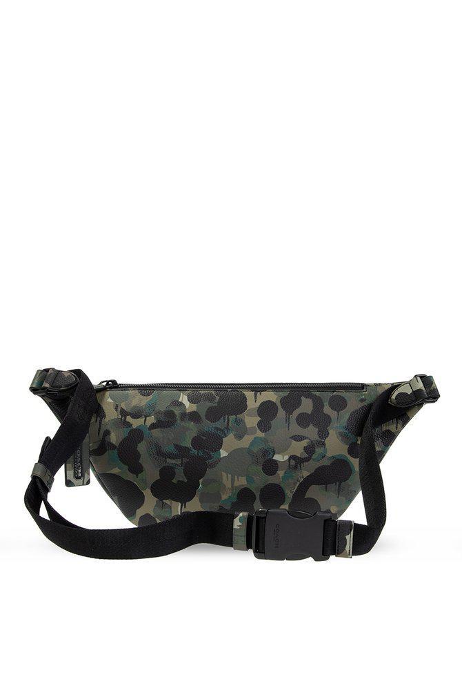 商品Coach|Coach League Camo Print Zipped Belt Bag,价格¥2829,第1张图片