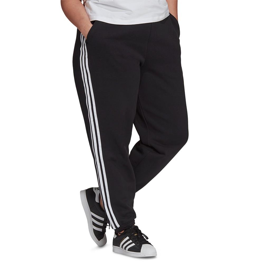 Plus Size Cotton Pull-On Jogger Pants商品第3张图片规格展示