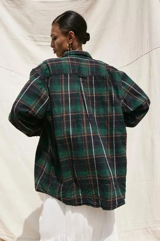 商品Urban Renewal|Urban Renewal Vintage Oversized Heavy Flannel Shirt,价格¥113,第4张图片详细描述