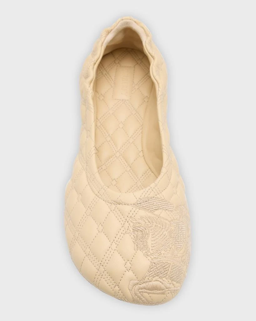 Sadler Quilted Lambskin Ballerina Flats 商品