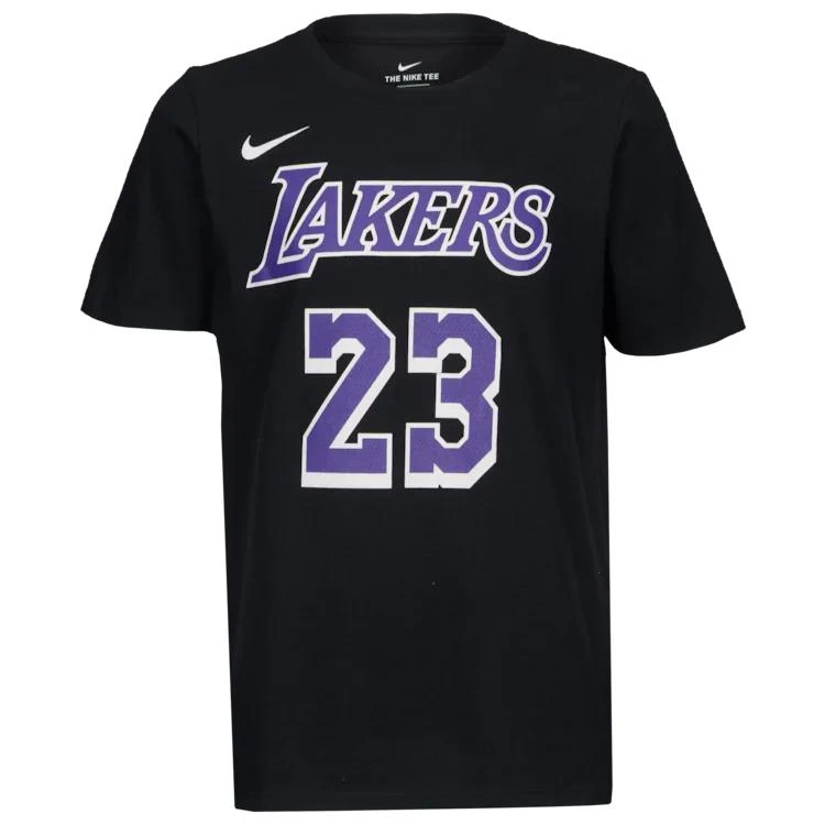 商品NIKE|Nike NBA Player Name & Number T-Shirt T恤 大童款,价格¥90,第2张图片详细描述