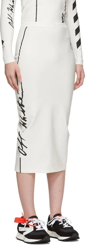 商品Off-White|White Diag Pencil Skirt,价格¥1248,第2张图片详细描述