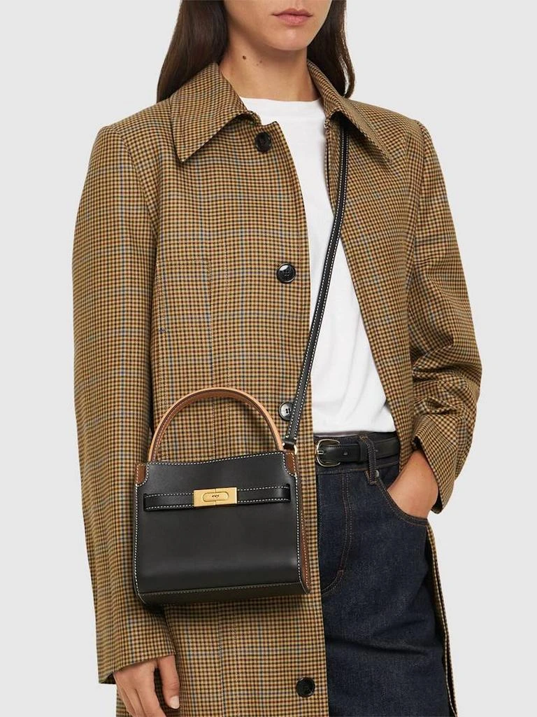 商品Tory Burch|Petite lee radziwill皮革手提包,价格¥6517,第3张图片详细描述