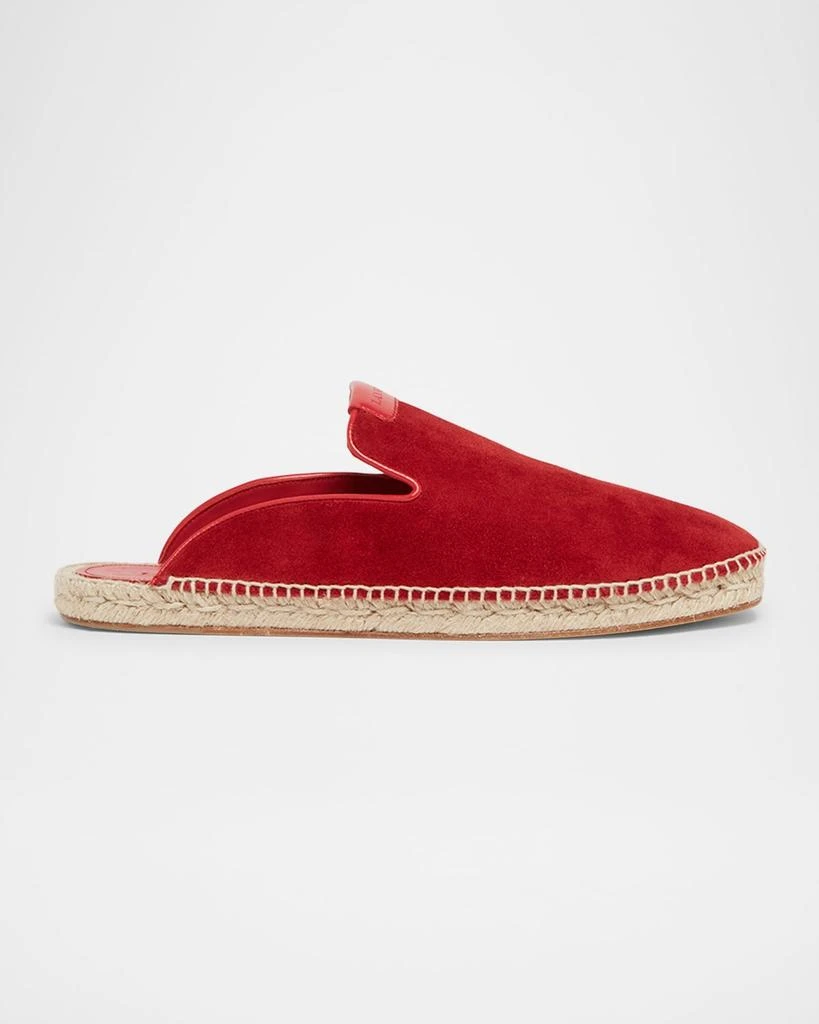 商品Lanvin|Men's Suede Espadrille Slides,价格¥4999,第1张图片