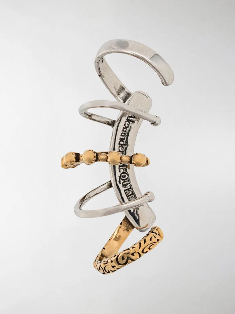 商品Alexander McQueen|Alexander McQueen Bijoux Silver,价格¥1241,第2张图片详细描述