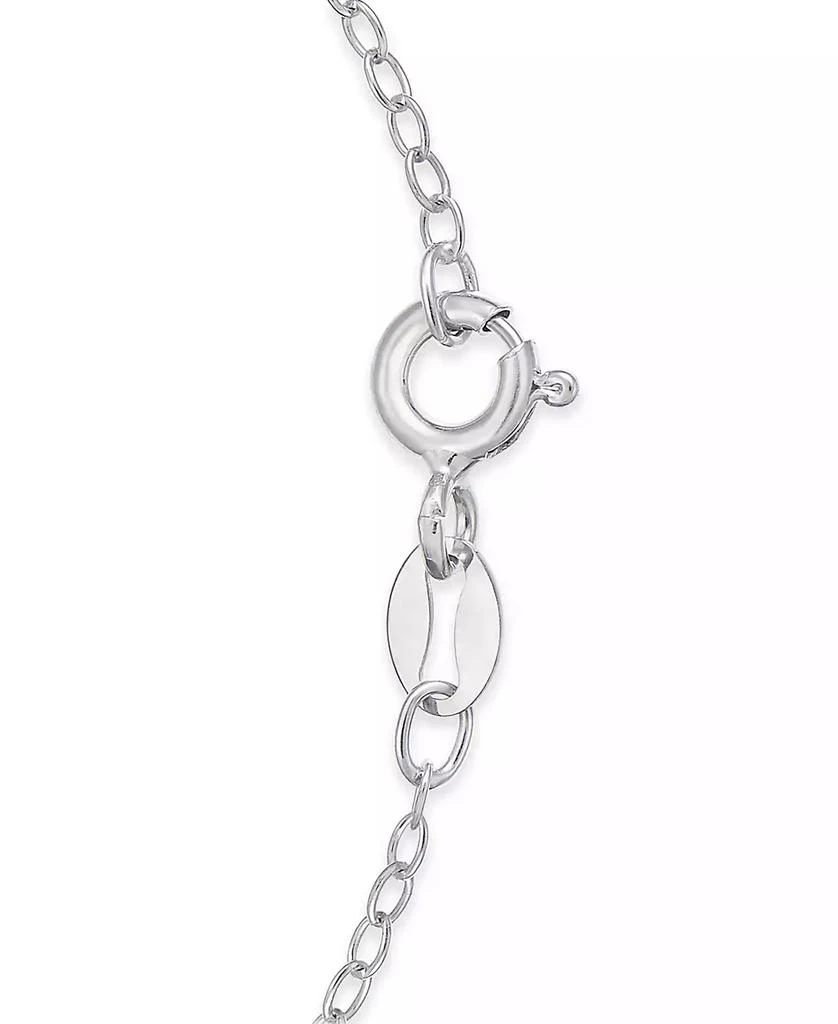 商品Macy's|Multi-Gemstone Butterfly 17" Pendant Necklace (7/8 ct. t.w.) in Sterling Silver,价格¥2205,第5张图片详细描述