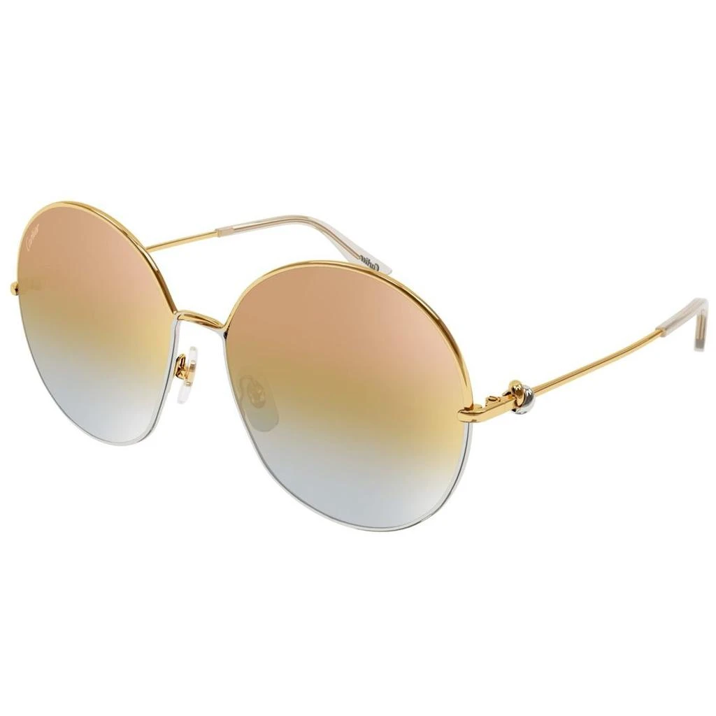 商品Cartier|Cartier Round Frame Sunglasses,价格¥7100,第2张图片详细描述