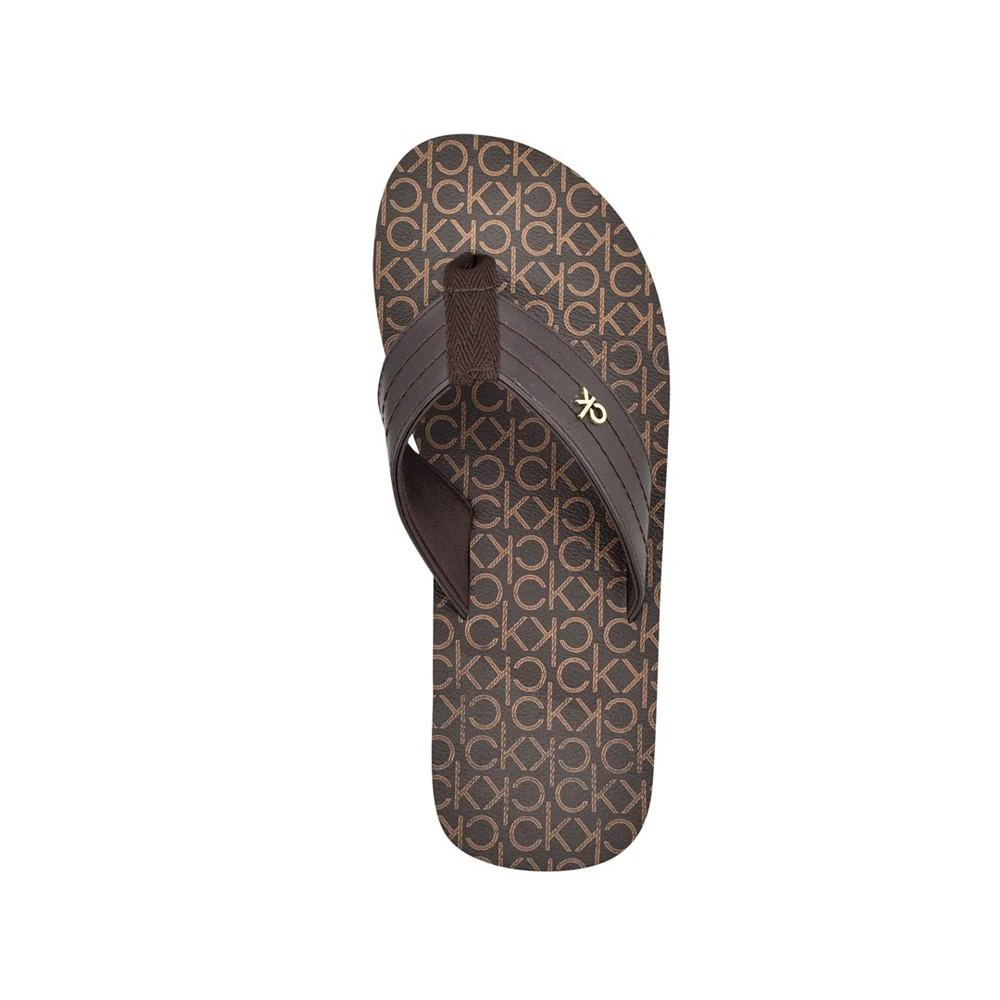 商品Calvin Klein|Men's Destiny Thong Sandals,价格¥220,第4张图片详细描述