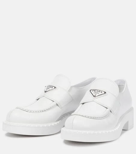 商品Prada|Leather loafers,价格¥10192,第5张图片详细描述