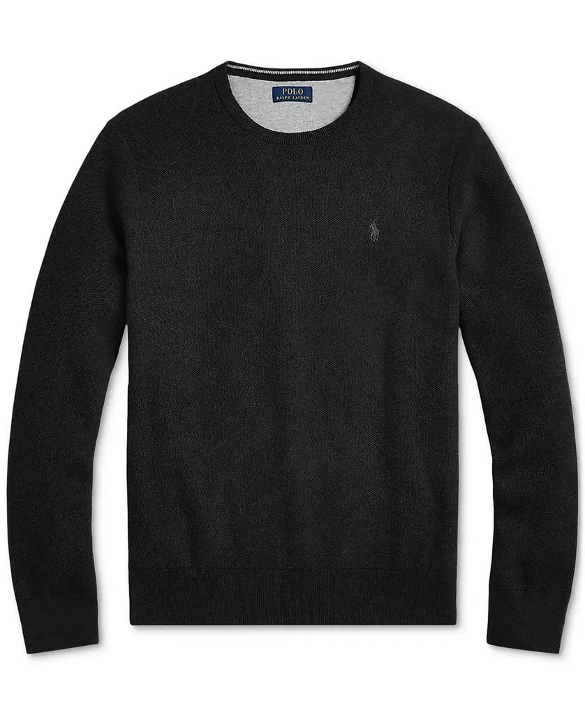 商品Ralph Lauren|Men's Textured Cotton Crewneck Sweater,价格¥381,第3张图片详细描述