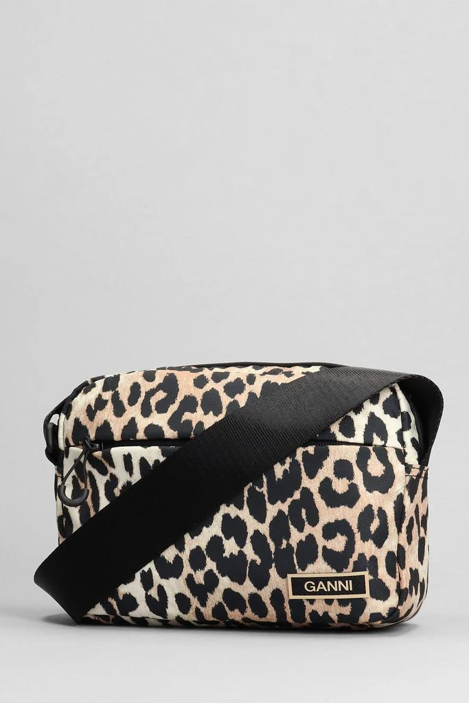 商品Ganni|Shoulder Bag In Animalier Polyester,价格¥1145,第3张图片详细描述