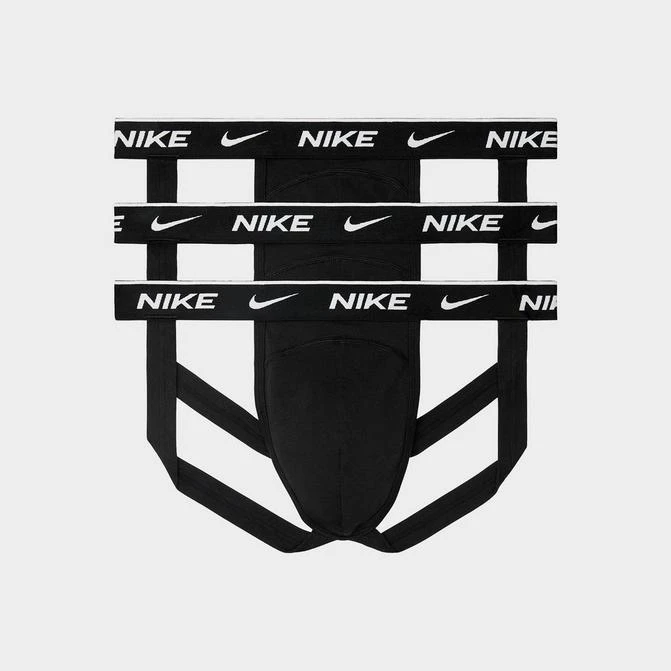 商品NIKE|Men's Nike Essential Cotton Stretch Jockstrap (3-Pack),价格¥301,第1张图片