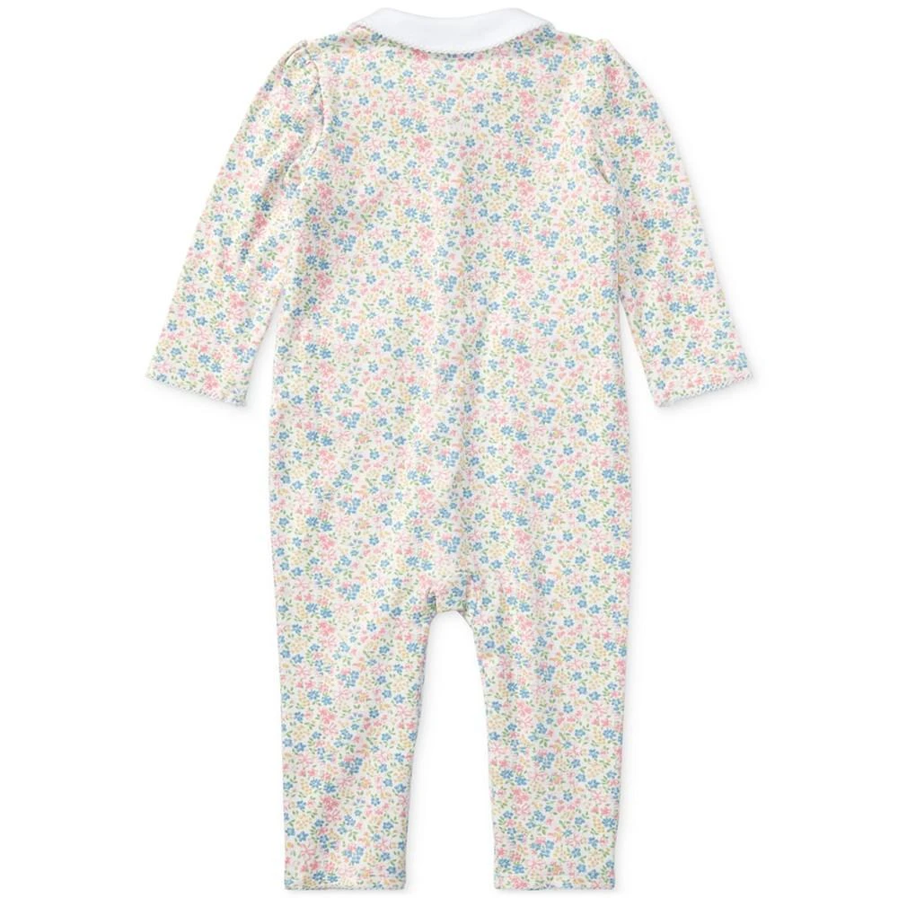 商品Ralph Lauren|女婴印花纯棉连体衣,价格¥294,第2张图片详细描述