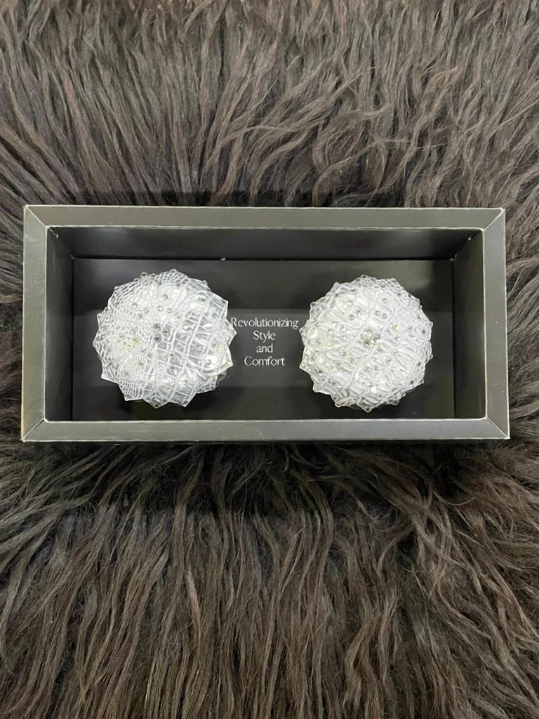 商品Blissidys|Dubai Nipple Cover In Silver,价格¥1033,第1张图片