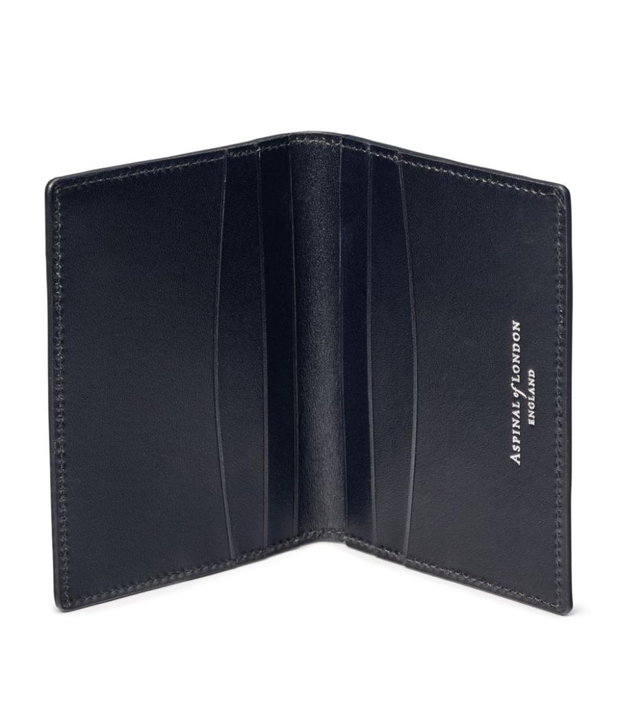 Grained Leather Credit Card Case商品第2张图片规格展示