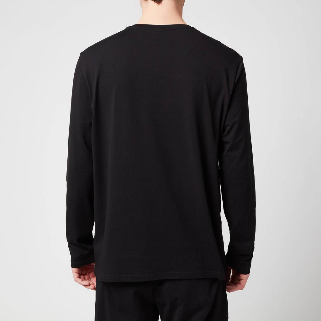 BOSS Bodywear Men's Regular Fit Longsleeve Top - Charcoal商品第2张图片规格展示