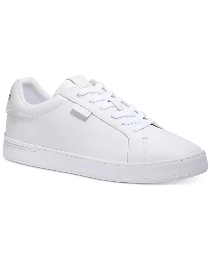 商品Coach|Men's Lowline Leather Low Top Sneaker,价格¥951,第1张图片