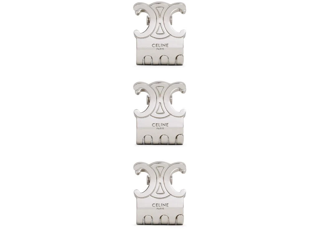 商品Celine|Triomphe 迷你发夹一套 3 个,价格¥3745,第1张图片