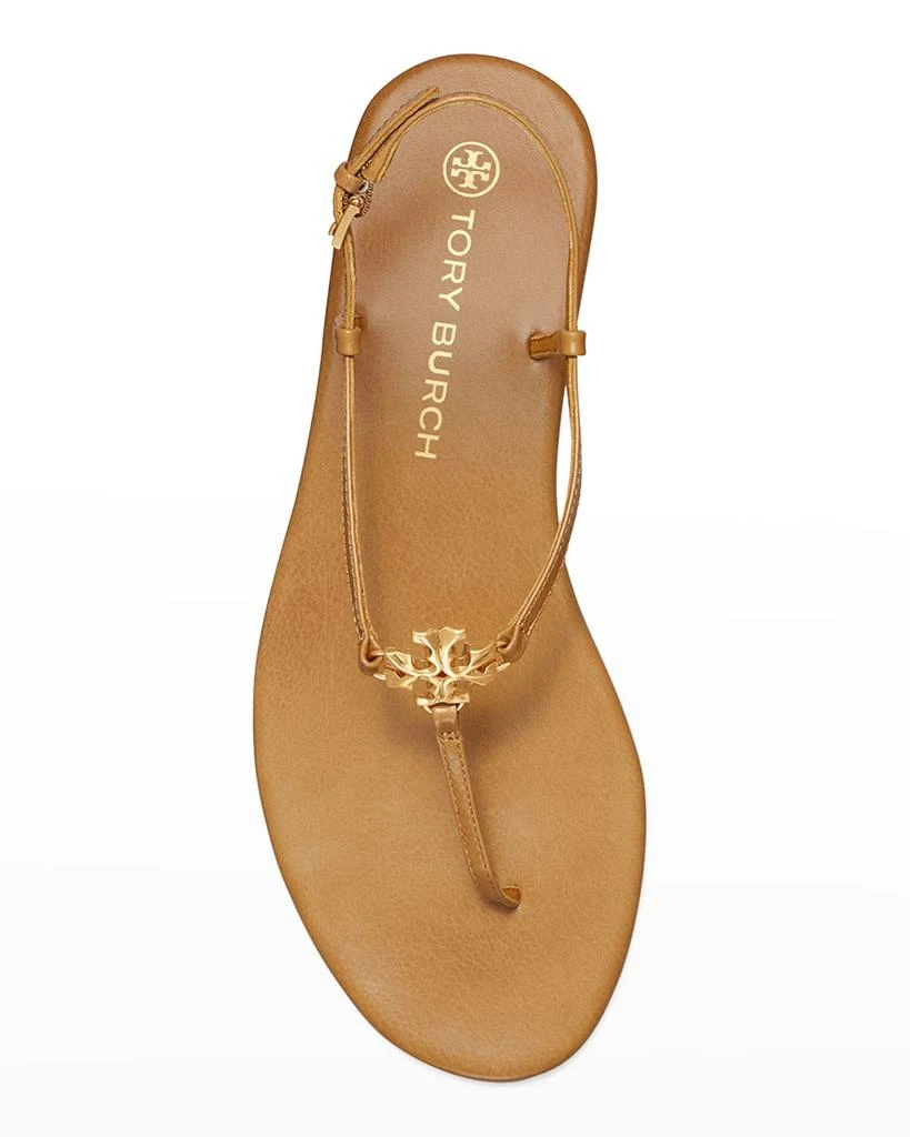 商品Tory Burch|Capri T-Strap Medallion Slingback Sandals,价格¥687,第4张图片详细描述