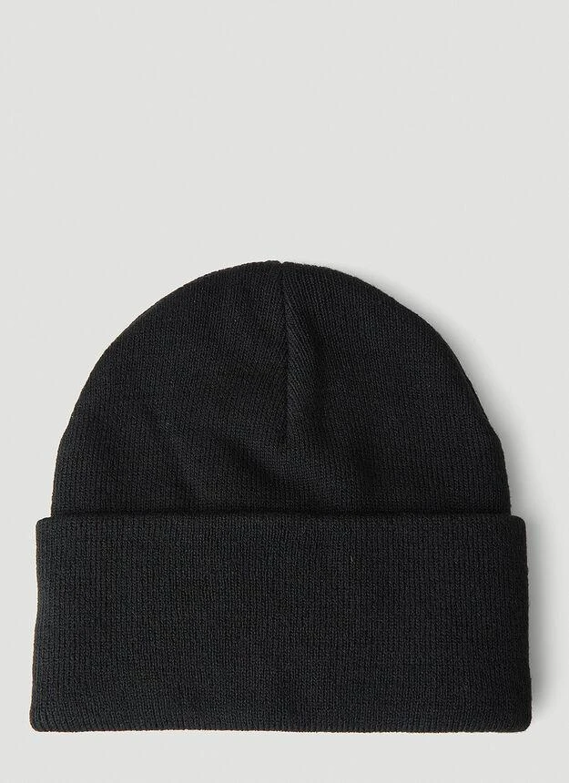 商品Carhartt WIP|Chase Beanie Hat in Black,价格¥114,第2张图片详细描述