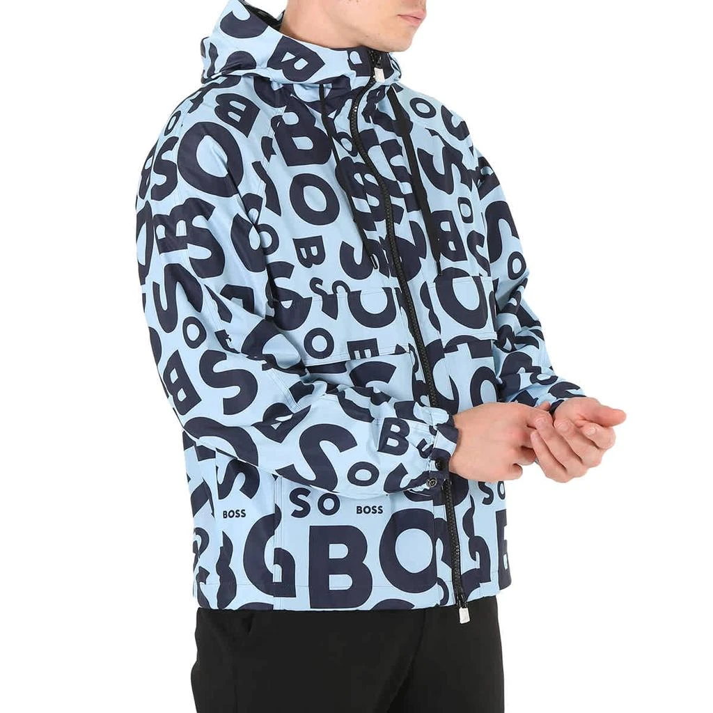 商品Hugo Boss|Men's Branded Cords Unpadded Logo-Print Jacket,价格¥1242,第2张图片详细描述