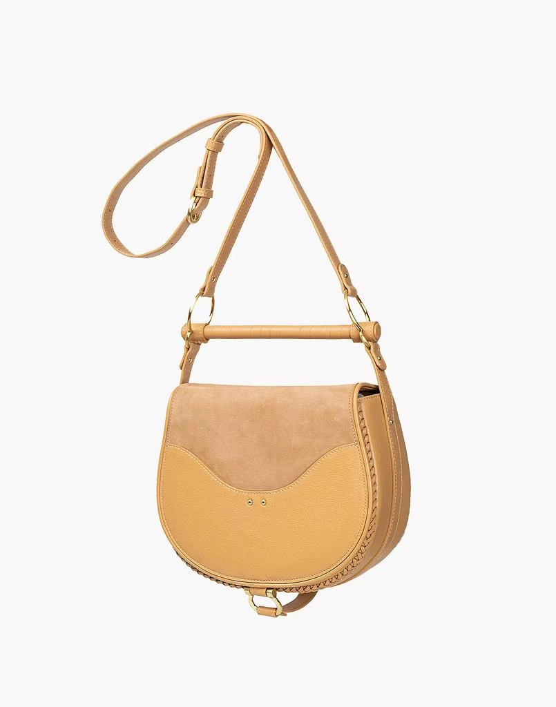 商品Madewell|Sancia Suede-Inset Leather Babylon Bag,价格¥2838,第1张图片