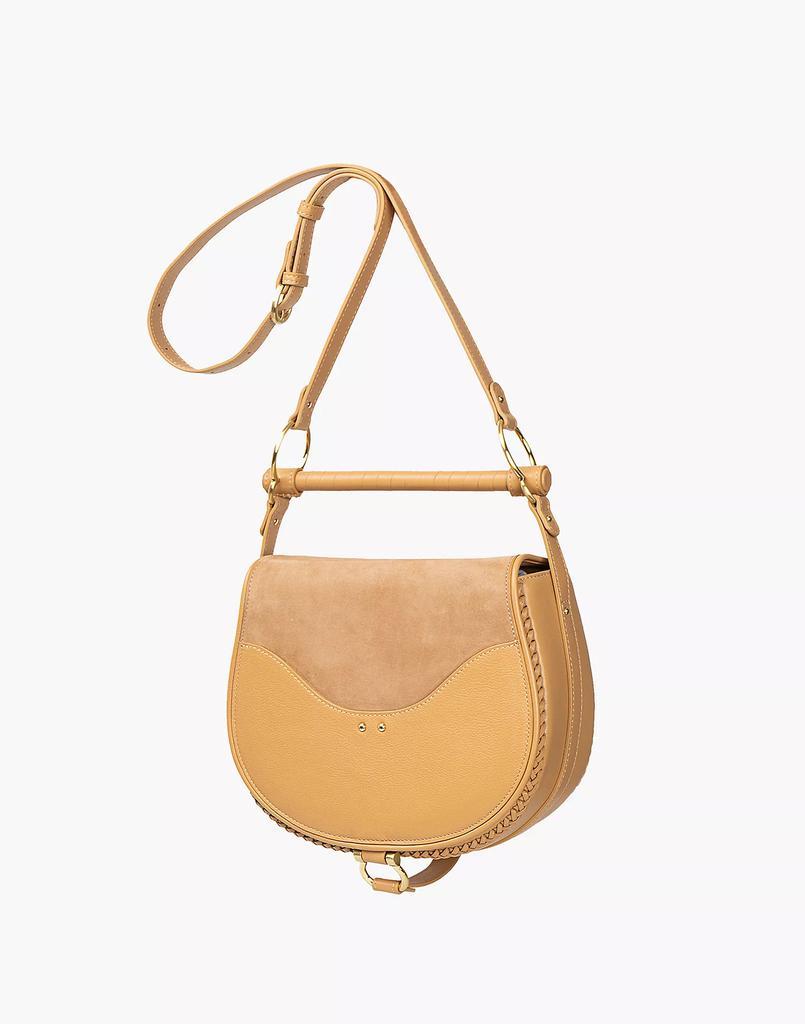 商品Madewell|Sancia Suede-Inset Leather Babylon Bag,价格¥2636,第3张图片详细描述