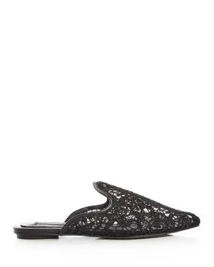 商品JAGGAR|Womens' Aside Lace Pointed Toe Mules ,价格¥539,第2张图片详细描述