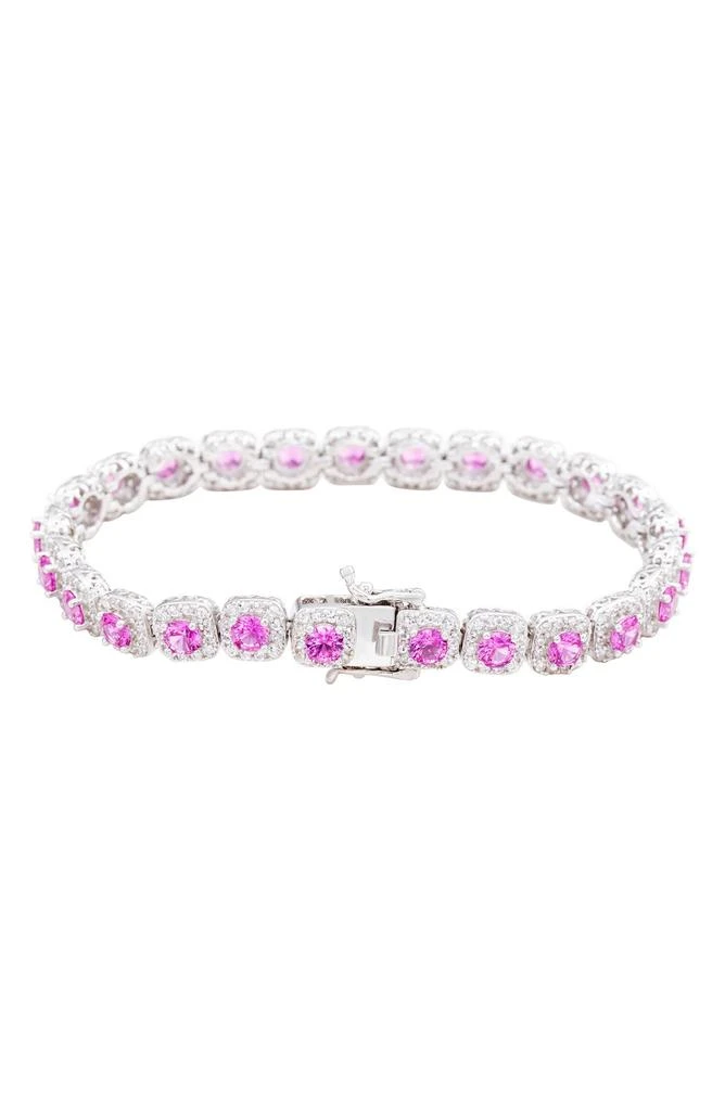 商品Suzy Levian|Sapphire Tennis Bracelet,价格¥5459,第2张图片详细描述