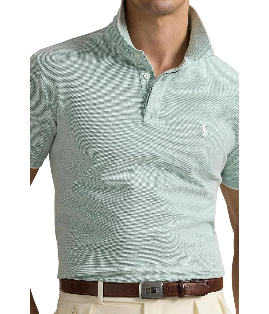 商品Ralph Lauren|Custom Slim Fit Stretch Oxford Mesh Polo,价格¥864,第3张图片详细描述